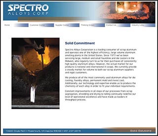 Spectro Alloys Site